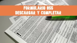 Cómo descargar y completar el formulario 855 de la AFIP